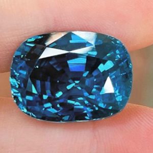 43cts Blue Zircon