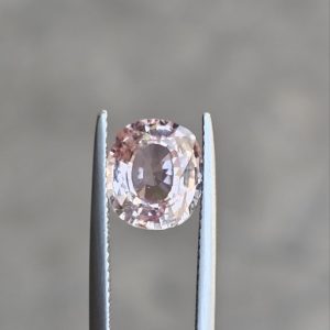 3.63cts Peach sapphire