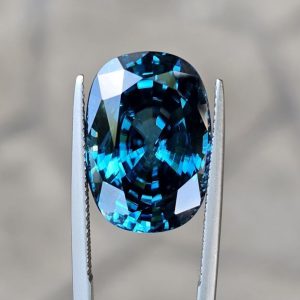 63cts Deep Blue Zircon